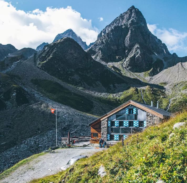 Die Tuoi ist als Winterhütte bekannt.