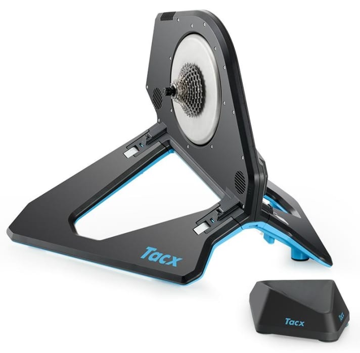   Pour ceux qui ont de la place et qui recherchent un maximum de réalisme, le modèle haut de gamme de Tacx, le Neo Smart 2, est une bonne idée.