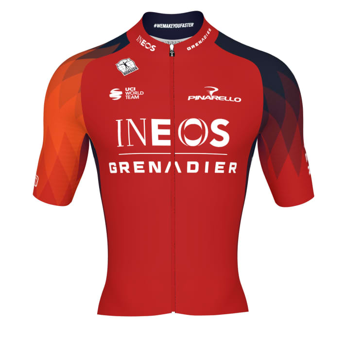 Le nouveau maillot d'Ineos Grenadiers