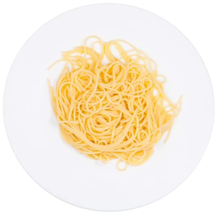   The classic of all carbohydrates: pasta.