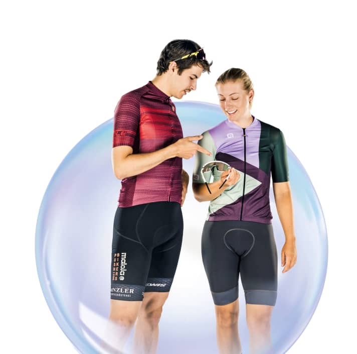 Maillot Alé Pragma Turbo + Pragma Next