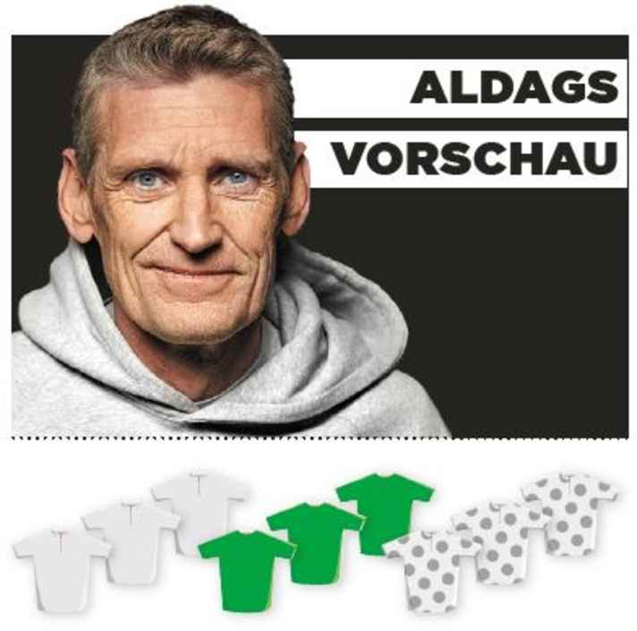 Diese Bedeutung misst Rolf Aldag der 12. Etappe für Gelb, Grün und Bergtrikot zu - je mehr farbige Trikots, desto größer die Bedeutung.