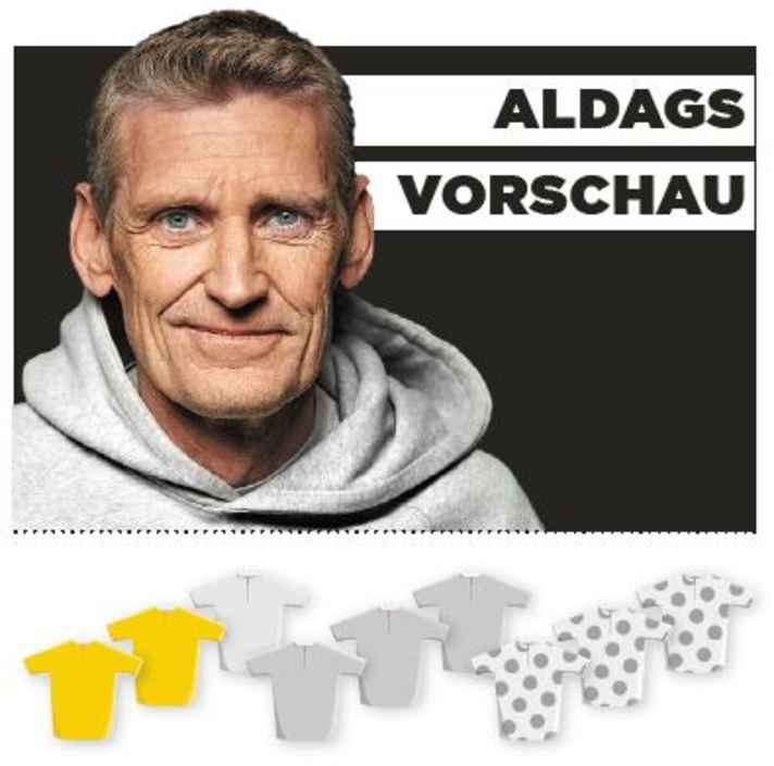 This is the importance Rolf Aldag attaches to stage 7 for yellow, green and the mountain jersey - the more coloured jerseys, the greater the significance.