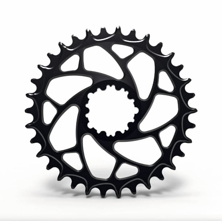  When it comes to chainrings, there are numerous third-party suppliers who make every conceivable combination of crank and derailleur possible. 