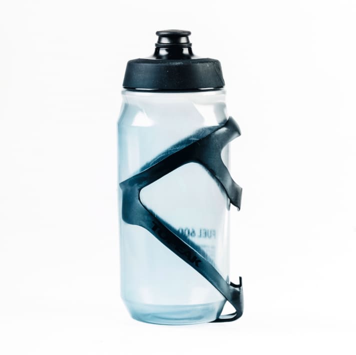 Carbon bis in die kleinsten Details? Dann darf auch ein Trinkflaschenhalterung aus der Kohlefaser nicht fehlen.