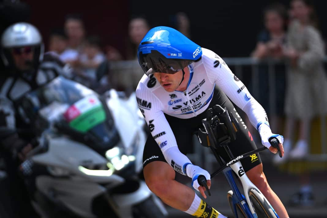 [Image]The European champion Edoardo Affini