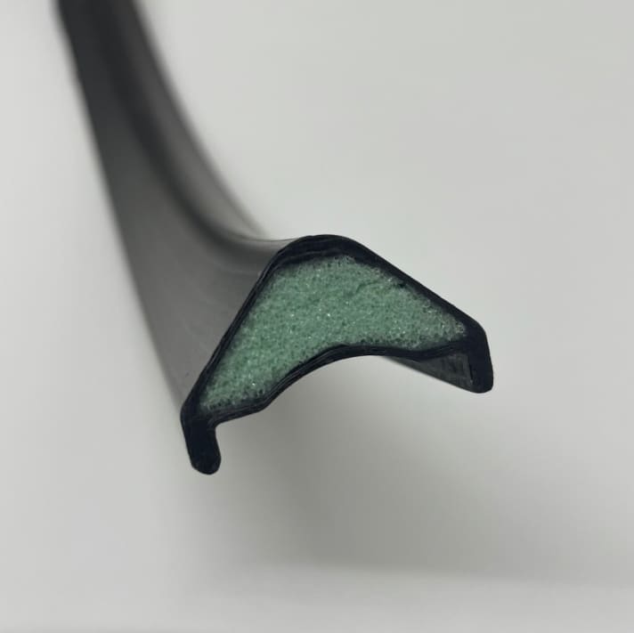   Die Lilienthal-AM-Felge im Querschnitt: Hier kann man den Schaumkern gut erkennen.