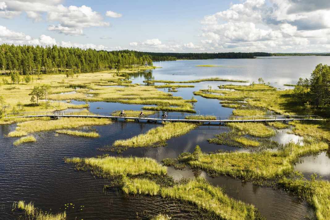 With 41 national parks, Finland offers a unique blend of unspoilt nature, lakes and forests.