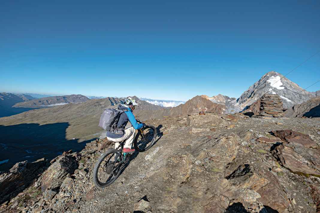 Five times three thousand - in Santa Caterina even more three-thousanders are possible.
