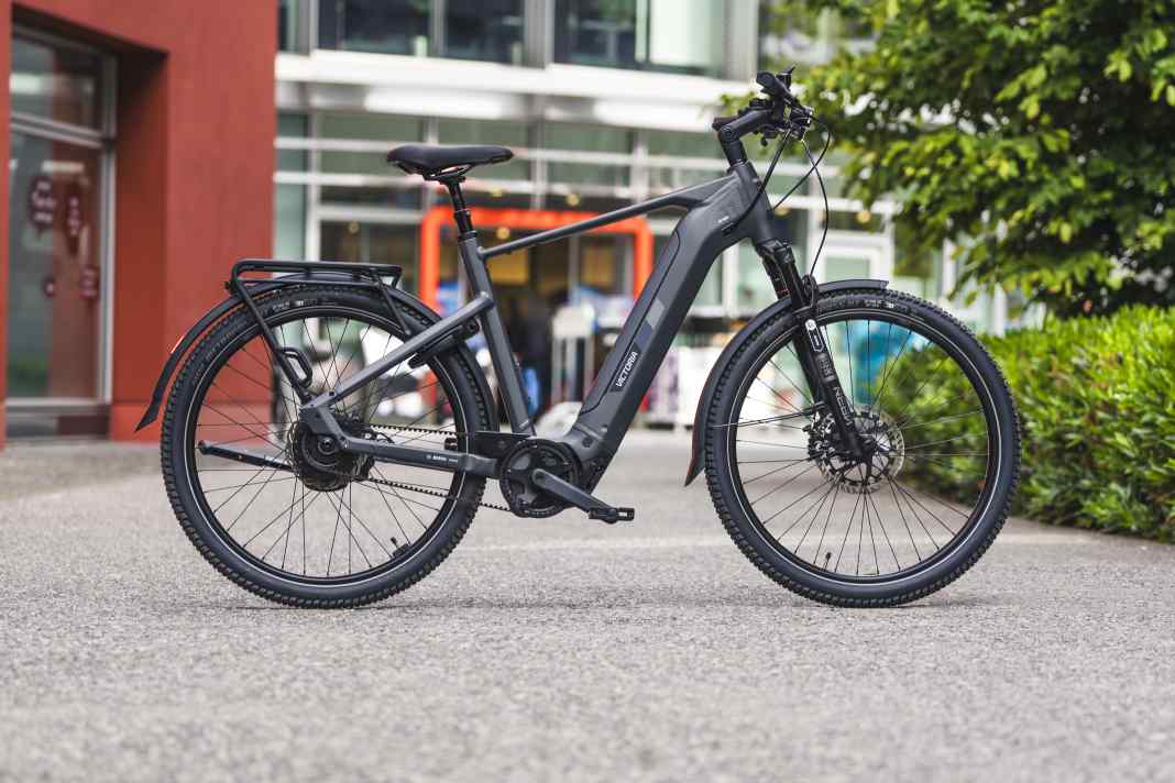 Das Victoria Avyon 11 ist das neue SUV E-Bike von Victoria.


Foto: Wolfgang Papp