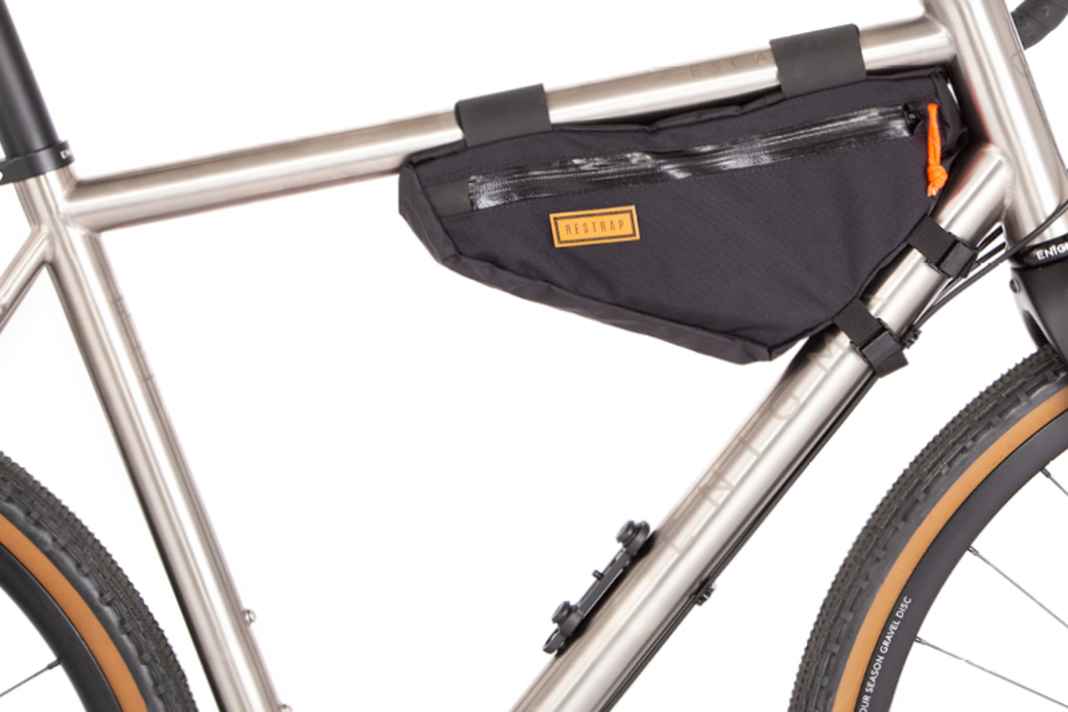 Das ist die Frame Bag Small - taugt für Ultra-Distanzen, aber auch für die Feierabendrunde.