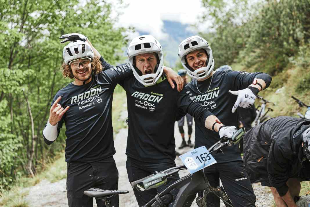 Good times at the Bosch eMTB Challenge. The idea: full concentration on the various stages.