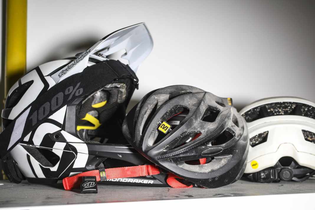 When do you have to replace a cycle helmet?