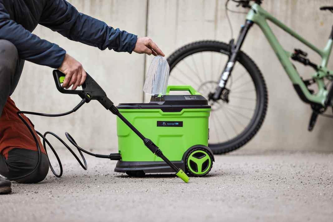 21 litre water tank and maximum pressure of 60 bar: What can the Aqua2Go Evo do in the test?