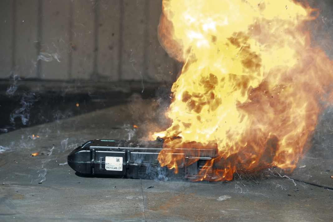 Don't panic: With careful handling, battery fires are rare.