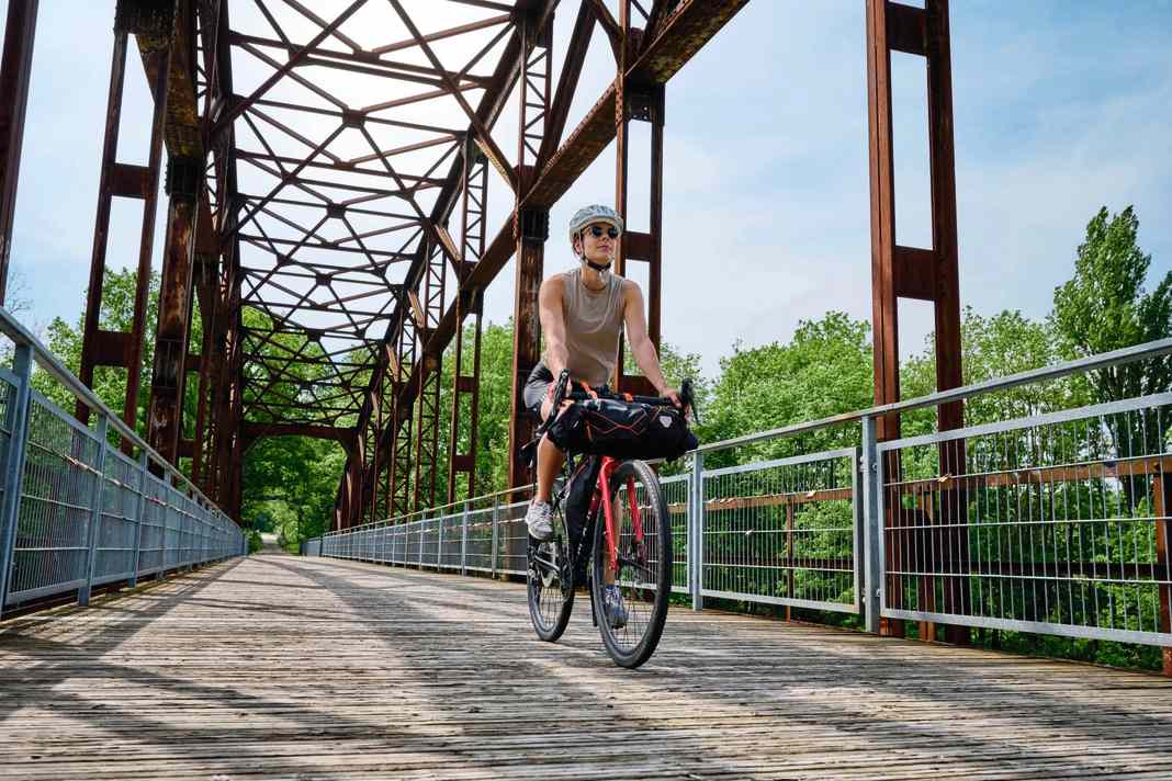 Ein Teil der Niederbayerntour verläuft auf der ehemaligen Trasse der Bockerlbahn.