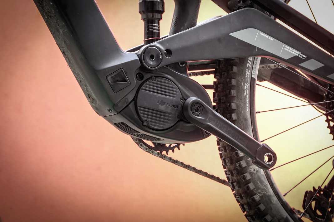 The DJI Avinox M1 in the Rotwild R.EX.