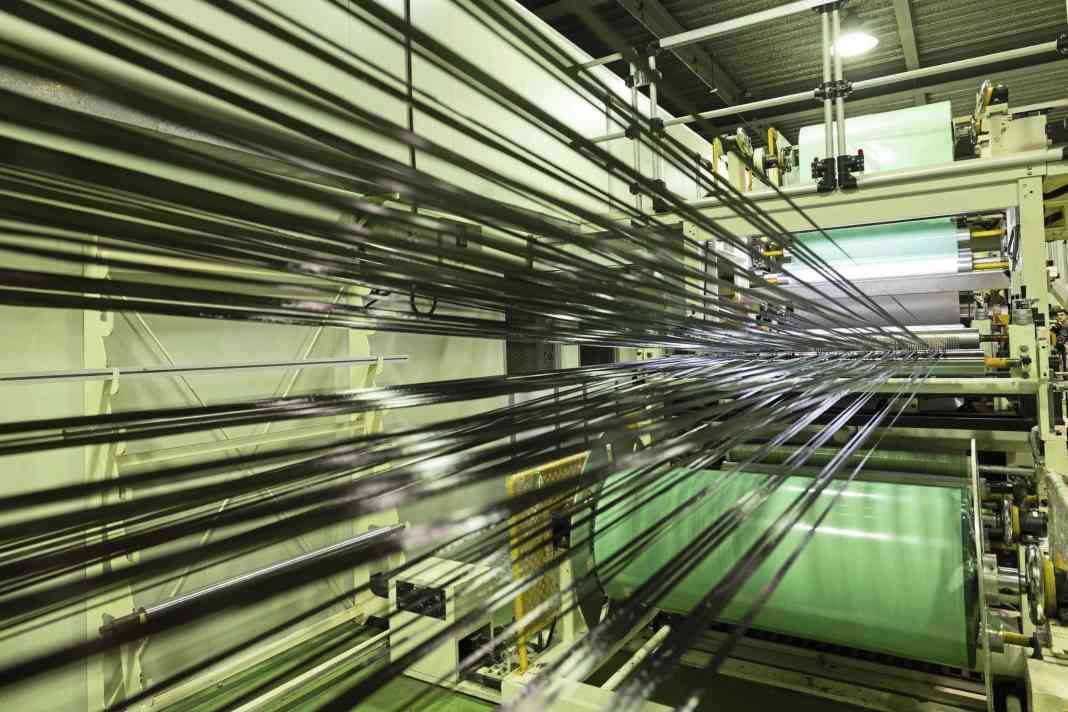 Step 1: Countless wafer-thin carbon filaments are woven into wide carbon mats. The wide mats are then given a thin coating of resin and stored for 15-30 days at -12 degrees.