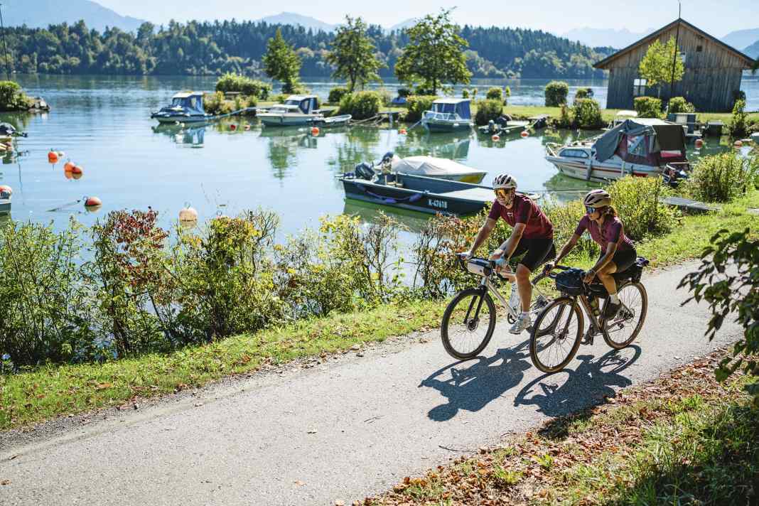 Der Meridiem Trail führt als neuer Fernradweg von Wien nach Villach und folgt dabei der historischen Römerstraße „Strada del Sole".