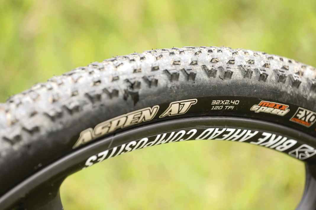 In 32 Zoll wird der Maxxis Aspen AT zum vielseitigen Downcountry-Reifen.