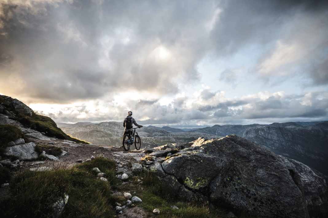 Norway’s mountains seem higher because the clouds hang lower up here in the north.