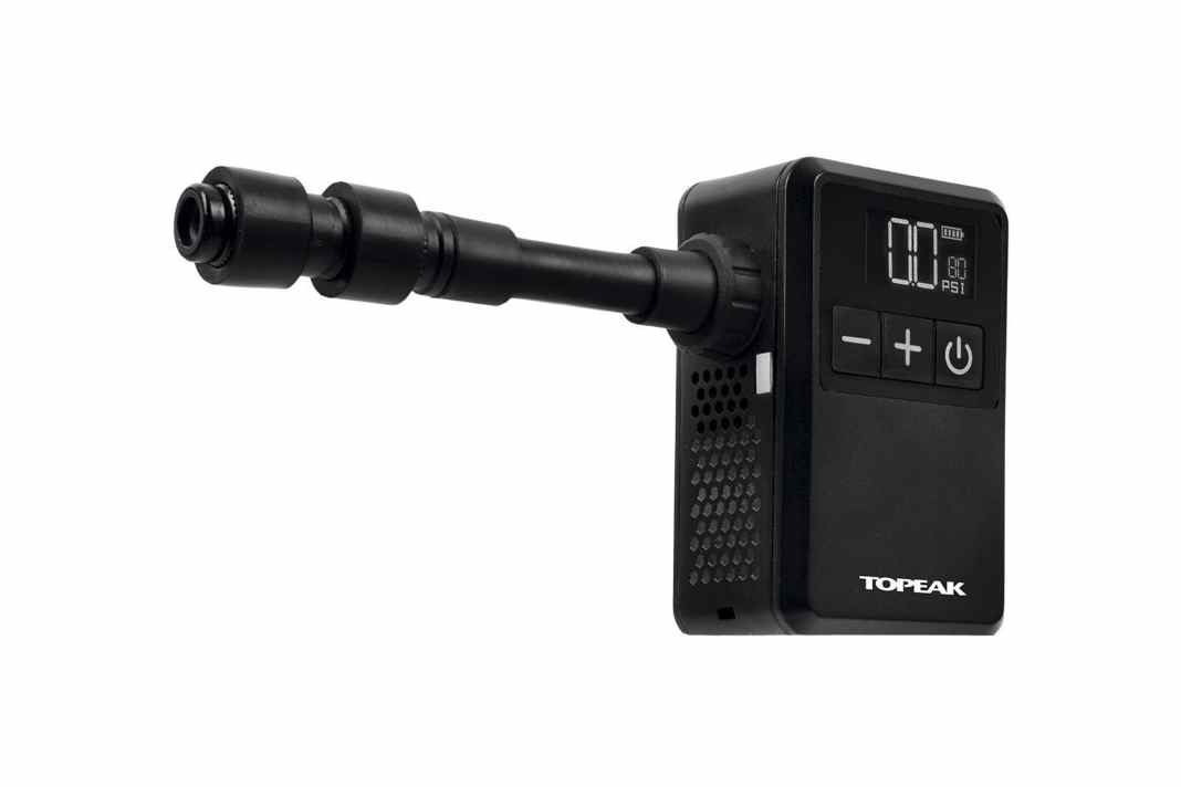 Nie wieder Arm-Pump vom Reifen aufpumpen: Topeak EO2 Minikompressor