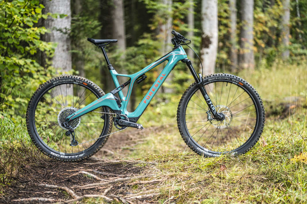 100 per cent enduro feeling: the Forestal Siryon.