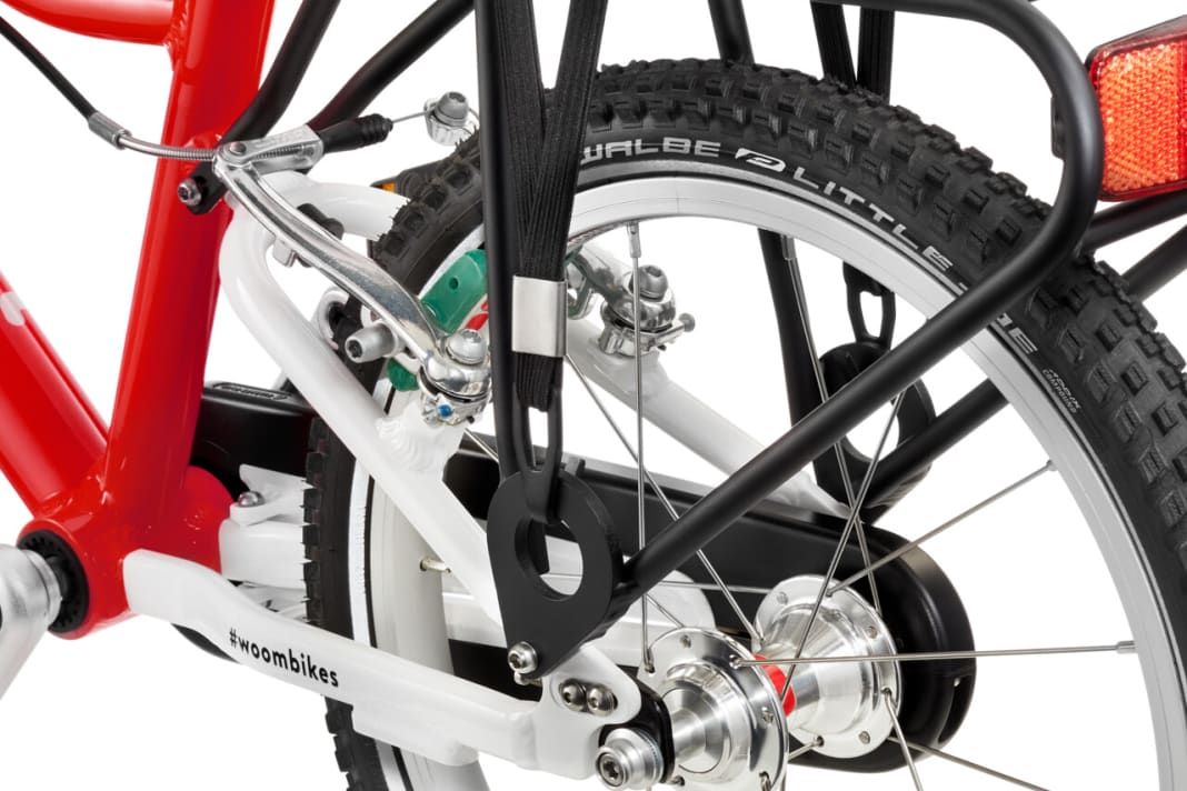 Zum Schulstart spendiert Woom den Gepäckträger Pickup zum Kauf eines Kinderrades ORIGINAL 3-6