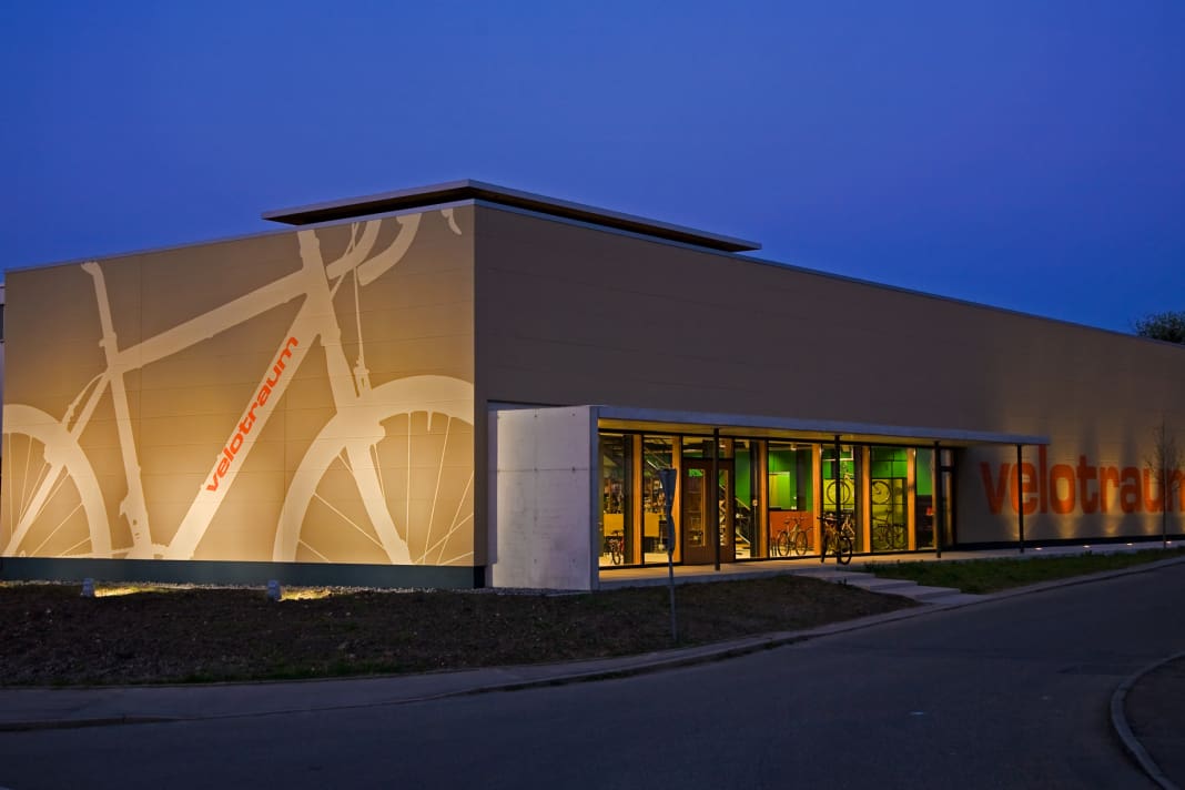 After the remodelling, the Velotraum headquarters in Weil der Stadt shines in new splendour.