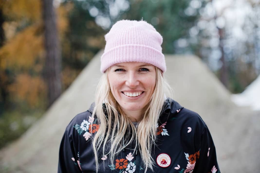 Slopestyle rider Kathi Kuypers from Rosenheim.