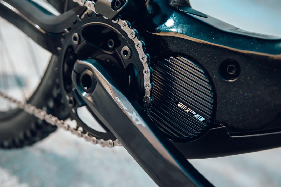 Im neuen iLynx+ steckt der neue Shimano EP801. Er verfügt über die neuen Free- und Autoshift-Features.