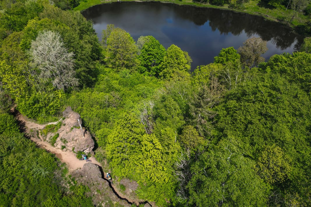 Die dreitägige Tour durch die Vulkaneifel lässt sich auch landschaftlich nicht lumpen.