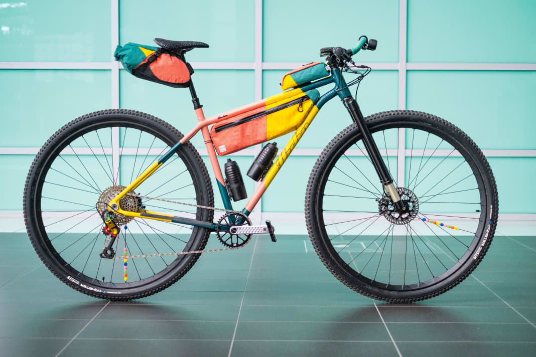 Huhn Cycles: Enormous and well-proportioned: This giant bike rolls on 36-inch wheels.