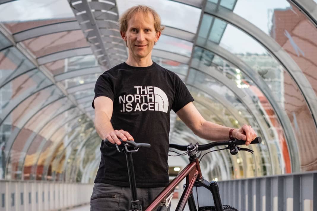 Gary Ewing builds bikes for predominantly rough terrain in the north of England.