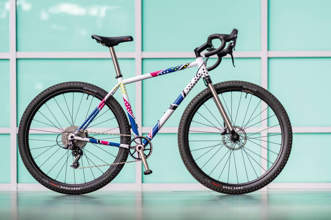 Fun and style: the unconventional racing handlebar MTB from Cyber Cycles.