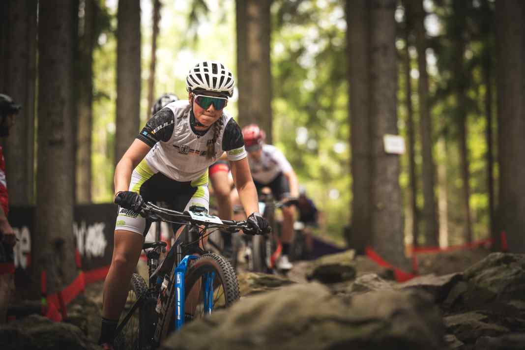 The Bike Junior Team in national team kit