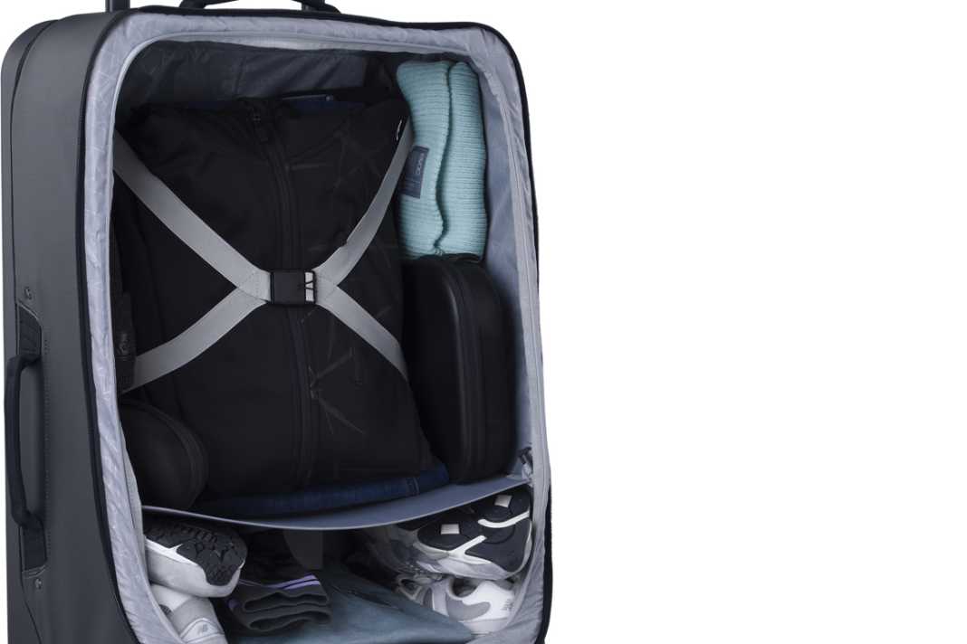 Den 4-Wheel-Trolley gibts mit 40 oder 100 Litern Stauraum.