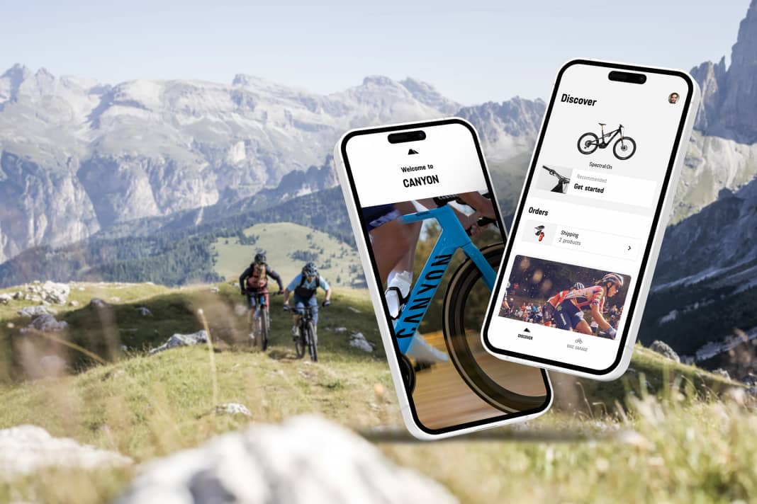 Die neue Canyon-App soll alles Wichtige zum Bike in einer Anwendung bündeln.