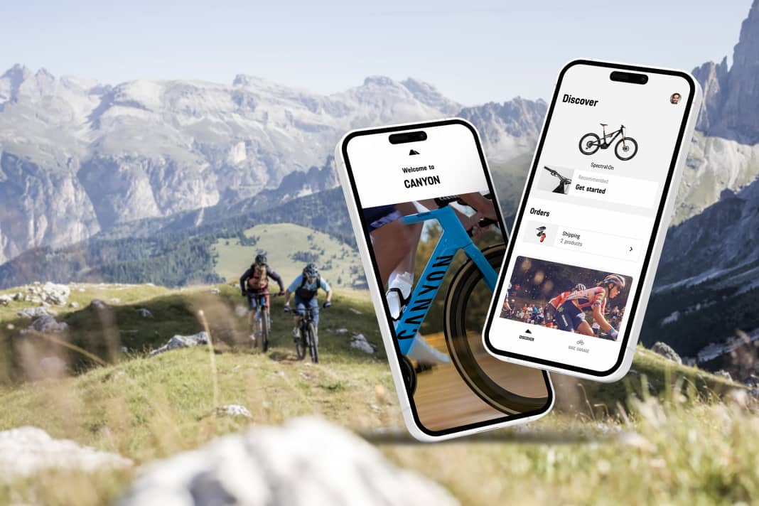 The new Canyon app is designed to bundle everything important about the bike in one application.