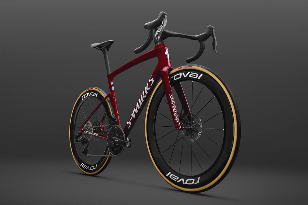 Exclusive special paint finish, strictly limited edition: anyone wishing to get their hands on one of the 199 Specialized Tarmac SL9 LTD bikes will have to fork out 14,999 euros.