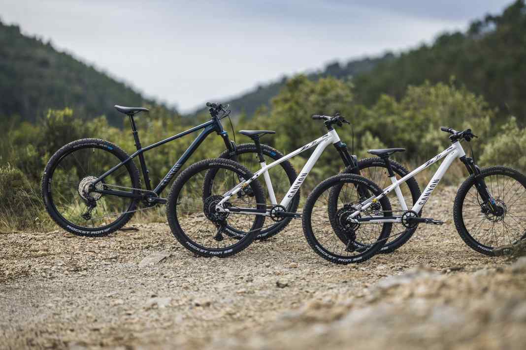 From sporty touring mountain bikes to 24-inch children's bikes: this is the new Grand Canyon family.