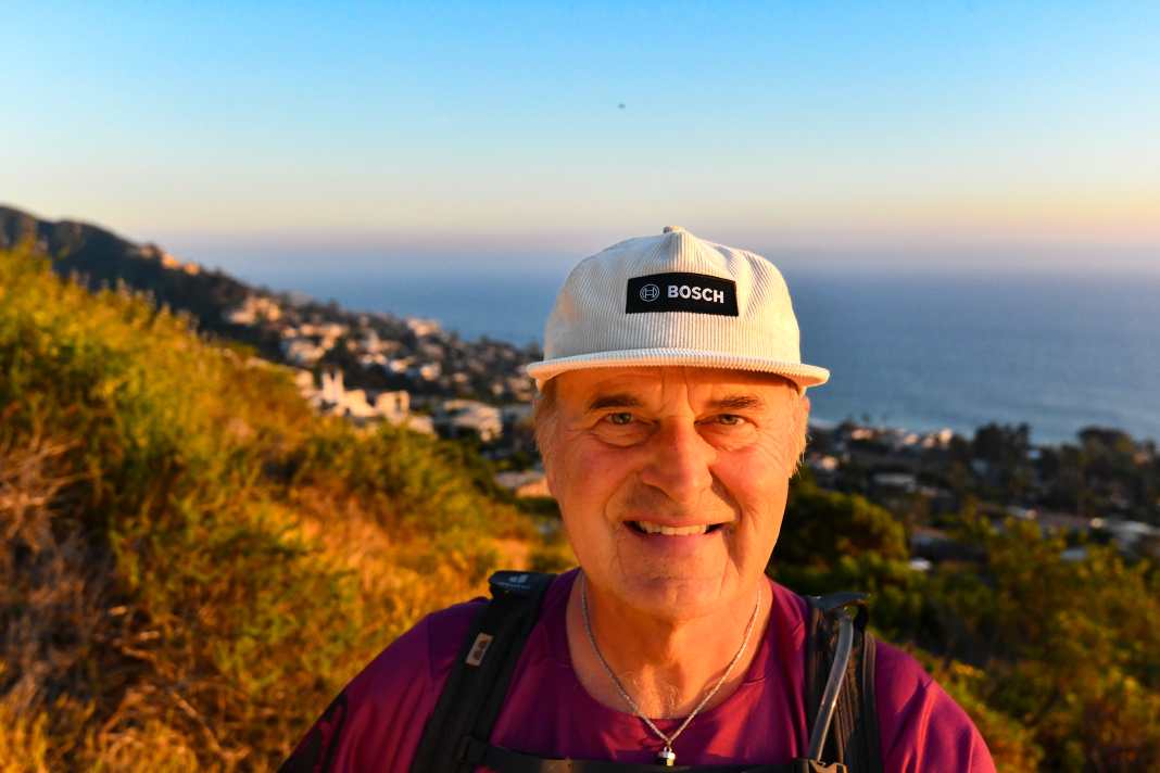 Bike-Legende Hans Rey in seiner Wahlheimat Kalifornien: Nach über 30 Jahren bei GT jetzt bei Santa Cruz Bikes.