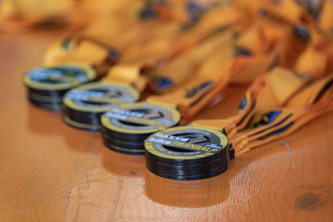 Our BIKE Transalp medals!