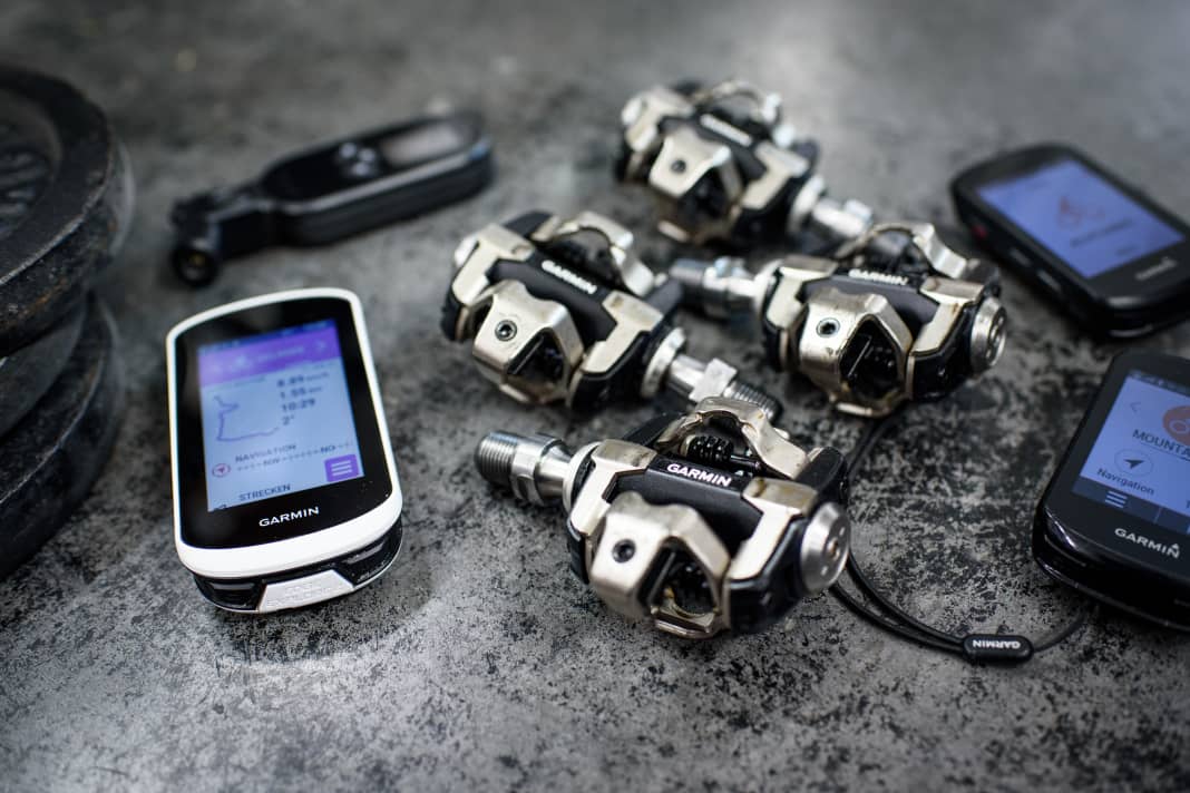 For our field test, Garmin equipped us extensively with high-quality measurement technology.