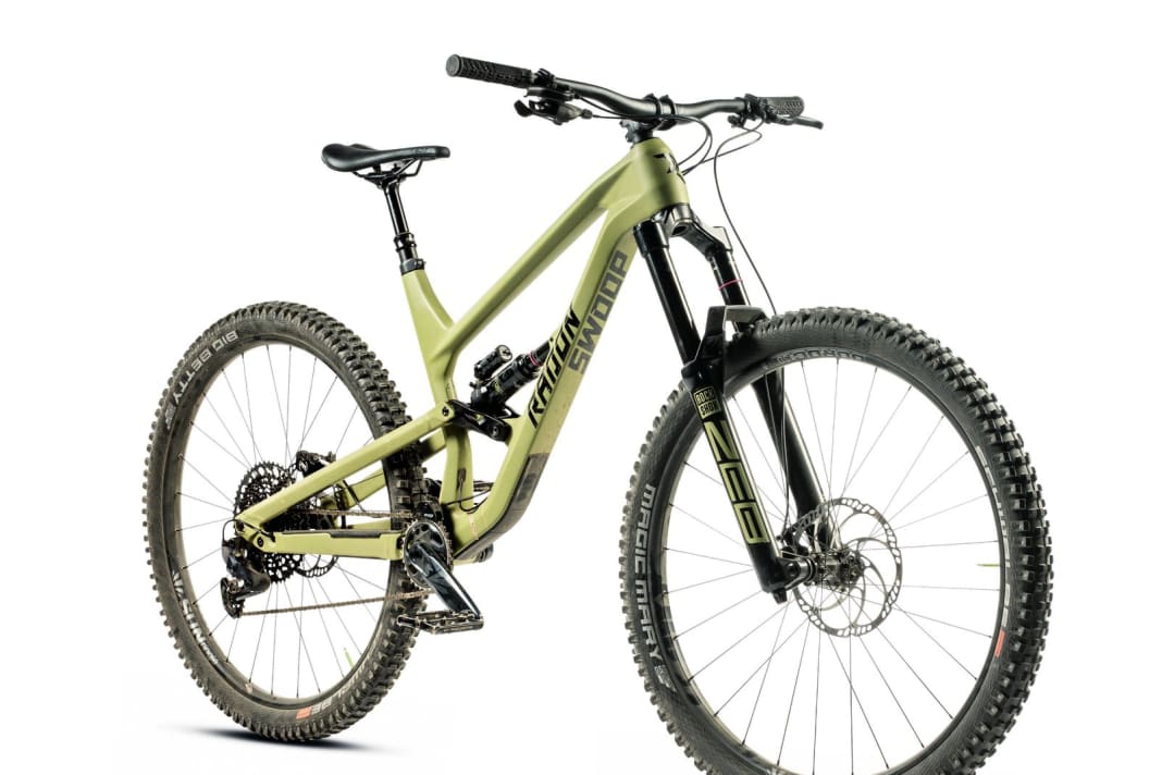 The Radon Swoop 9.0 caused a lot of discussion during the test.