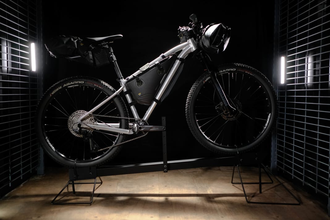 The Rockrider EXPL 700 from Decathlon is designed as a tourer with plenty of space for bags.