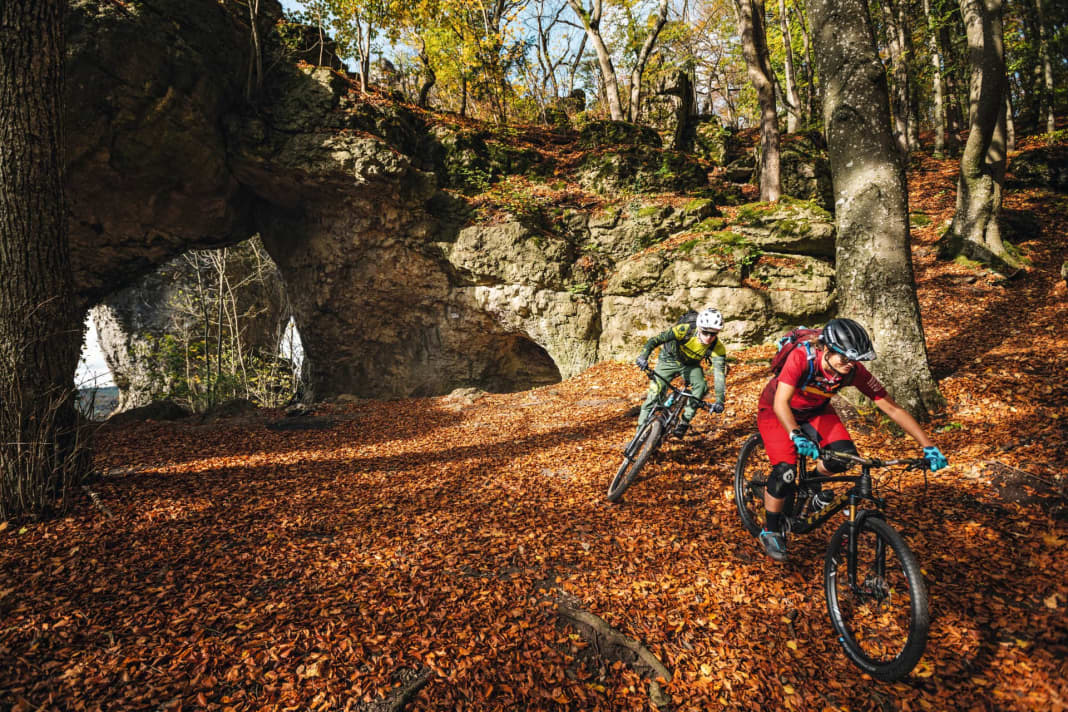 Bavaria's coolest bike event, the District Ride in Nuremberg, unfortunately had to be cancelled this year. But it's still worth a visit, because the trails just outside the city are no less exciting.