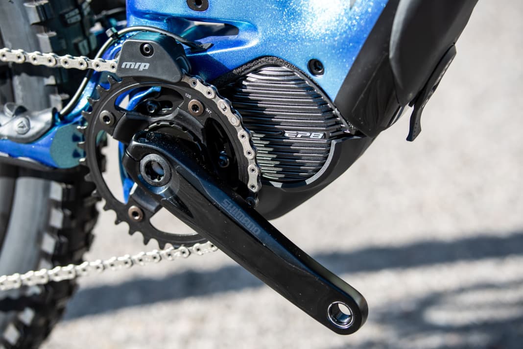 The new Shimano EP8 is said to be lighter, quieter, smaller and stronger than the E8000.