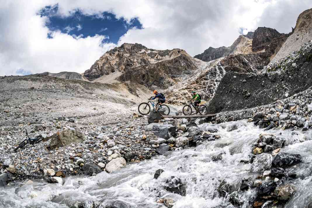 Wer weder körperliche Arbeit noch Abenteuer scheut, wird im Val Zebrù mit einem Trail-Kino belohnt.