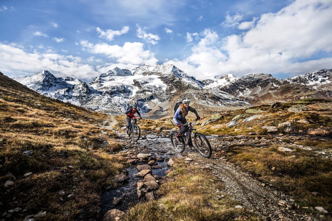 Ein Wochenende nur Supertrails in den Gebieten Verltlin, Val Viola und Vinschgau